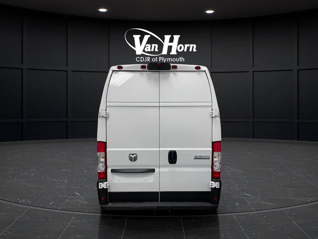 New 2025 Bright White Clear-Coat Exterior Paint RAM Super High Roof image 19