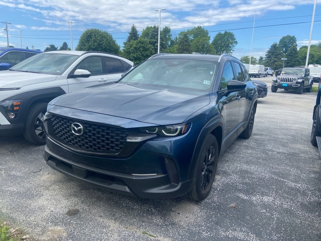 Used 2025 Ingot Blue Metallic Mazda 2.5 S Preferred Package image 3