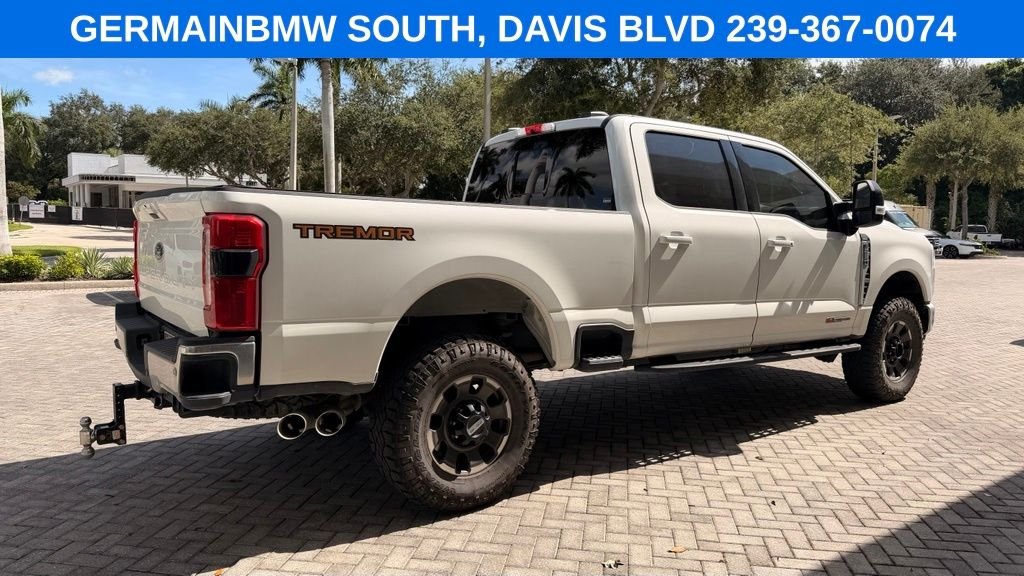 Used 2024 White Metallic Ford Lariat image 19