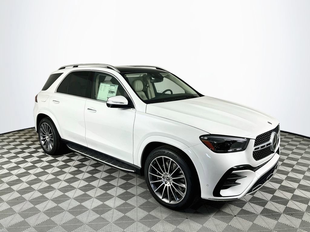 New 2026 MANUFAKTUR Moonlight White Metallic Mercedes-Benz GLE 450 image 35