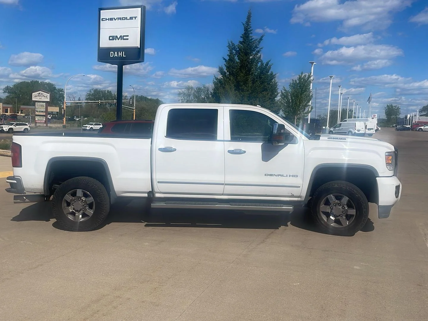 Used 2019 GMC Sierra 3500 Denali HD Denali with VIN 1GT42WEY0KF267698 for sale in Winona, Minnesota