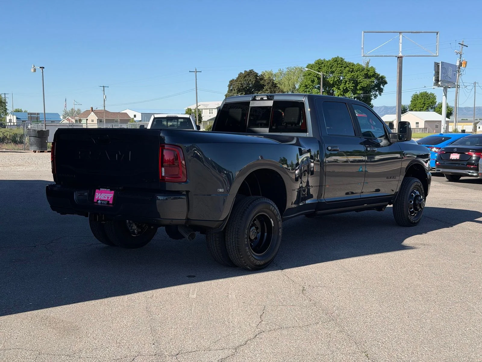 New 2026 Forged Blue Metallic Exterior Paint RAM Laramie image 7