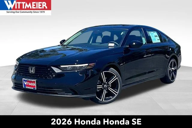 New 2026 Crystal Black Pearl Honda SE image 1