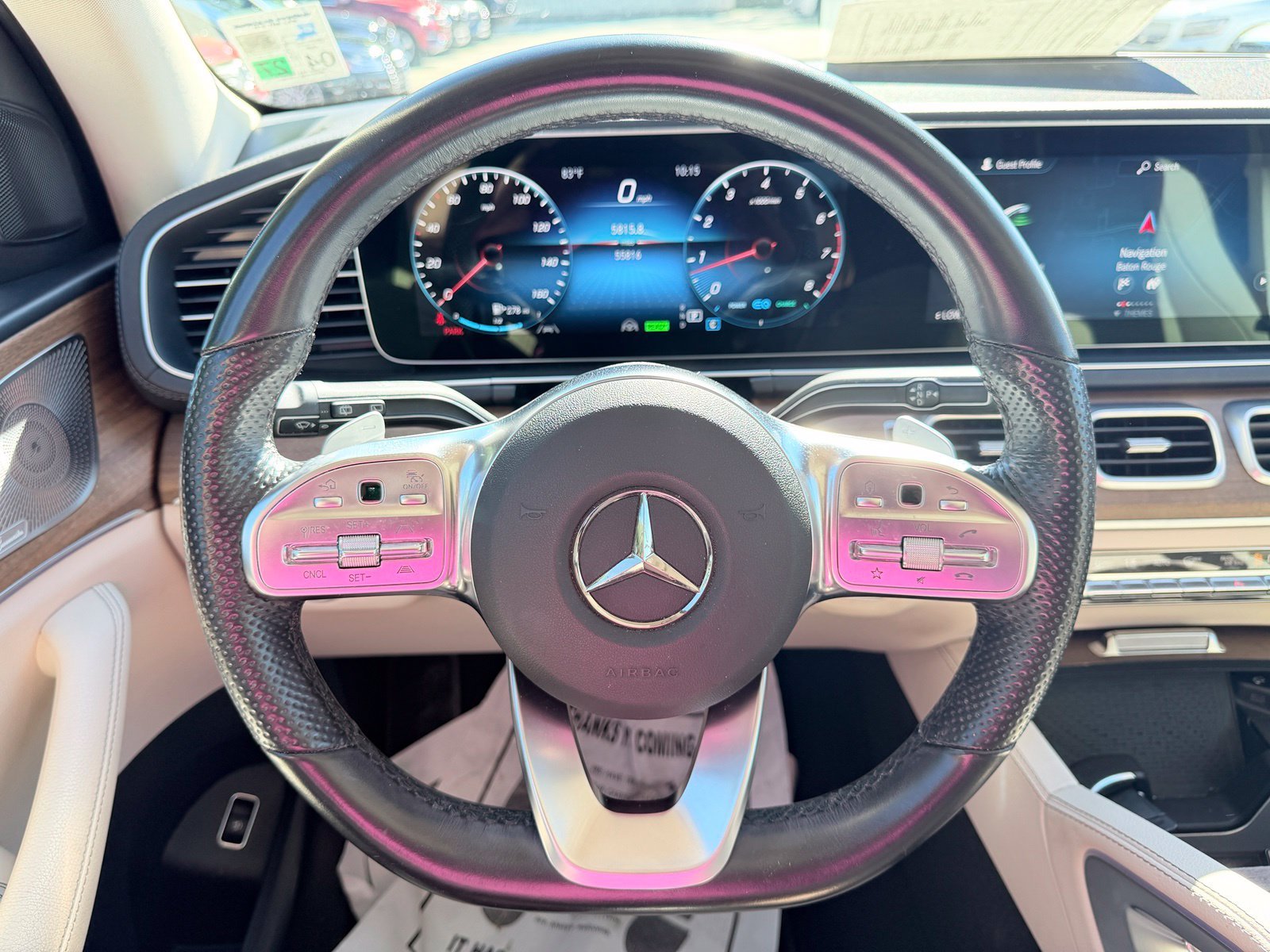Certified Used 2023 MANUFAKTUR Diamond White Metallic Mercedes-Benz GLS 450 image 21