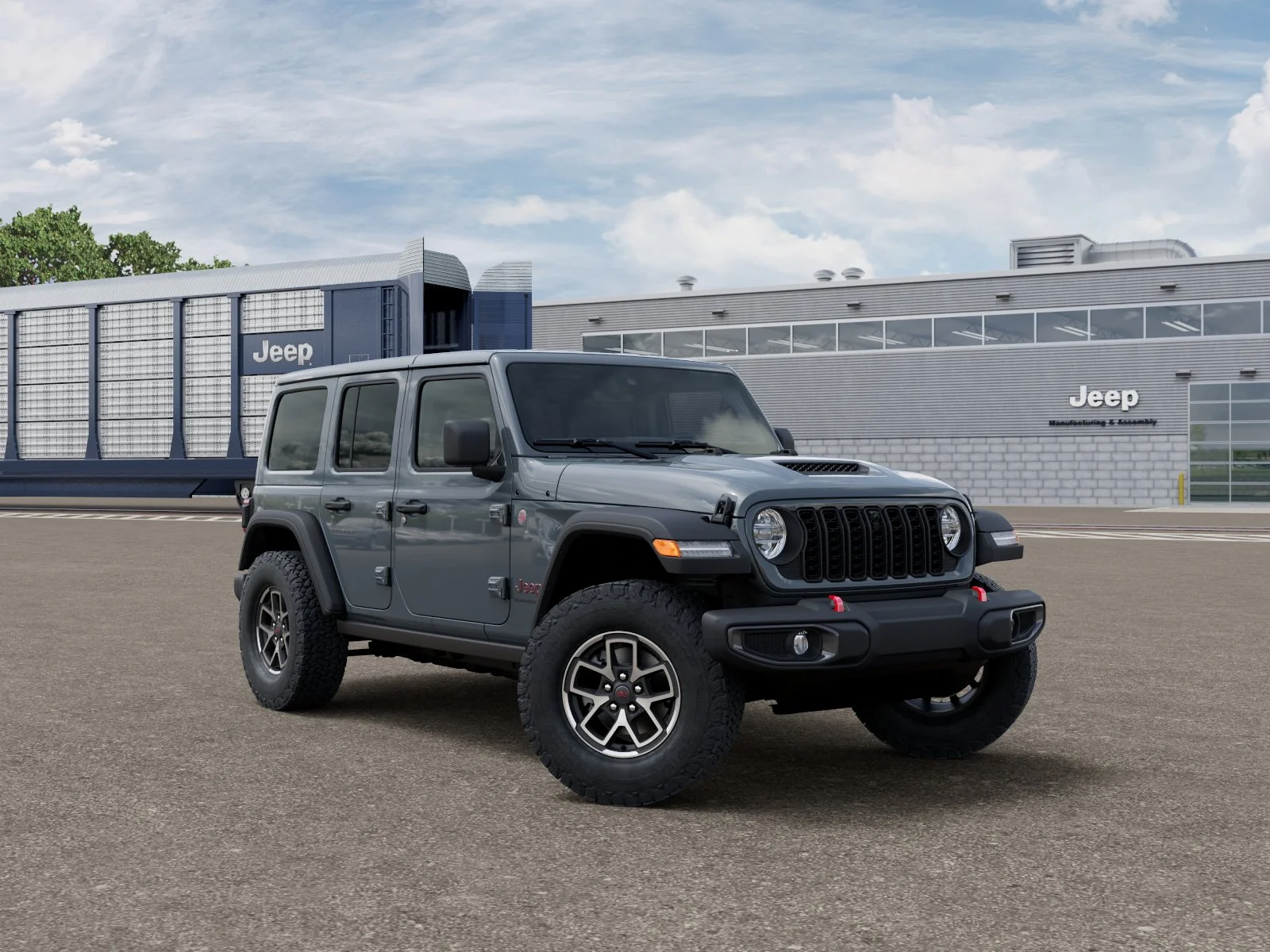New 2026 Anvil Clear-Coat Exterior Paint Jeep Rubicon image 3