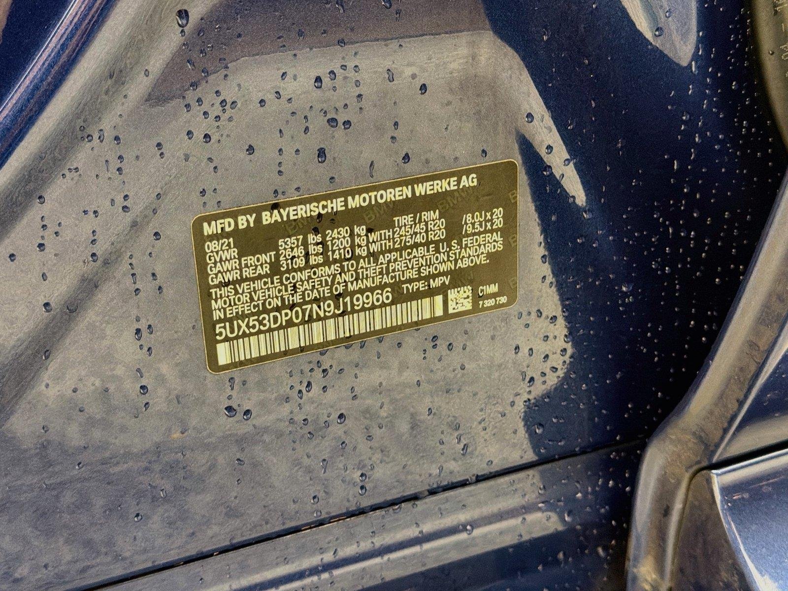 Used 2022 Phytonic Blue Metallic BMW xDrive30i image 18
