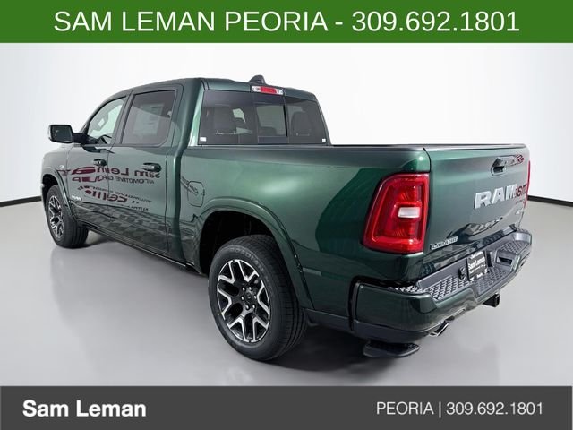 New 2027 Serrano-Green Metallic Exterior Paint RAM Laramie image 5