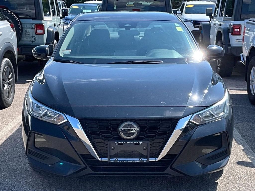 Used 2021 Black Nissan SV image 2