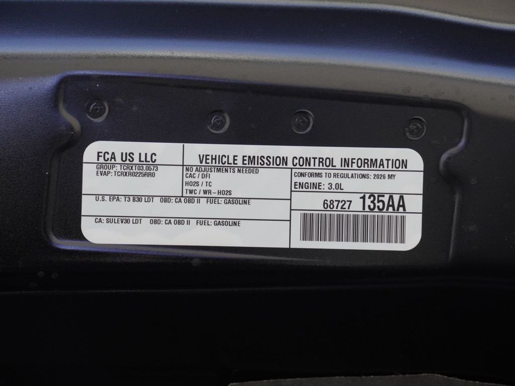 New 2026 Diamond Black Crystal Pearl-Coat Exterior Paint RAM RHO image 29