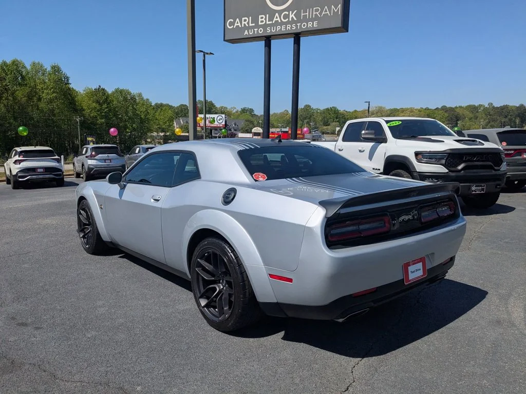 Used 2022 Triple Nickel Clearcoat Dodge R/T Scat Pack Widebody image 7