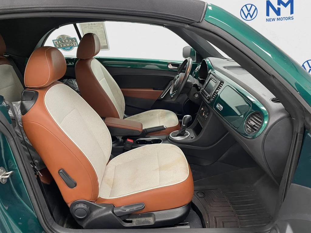 Used 2017 Bottle Green w/ Black Top Volkswagen 1.8T S image 13