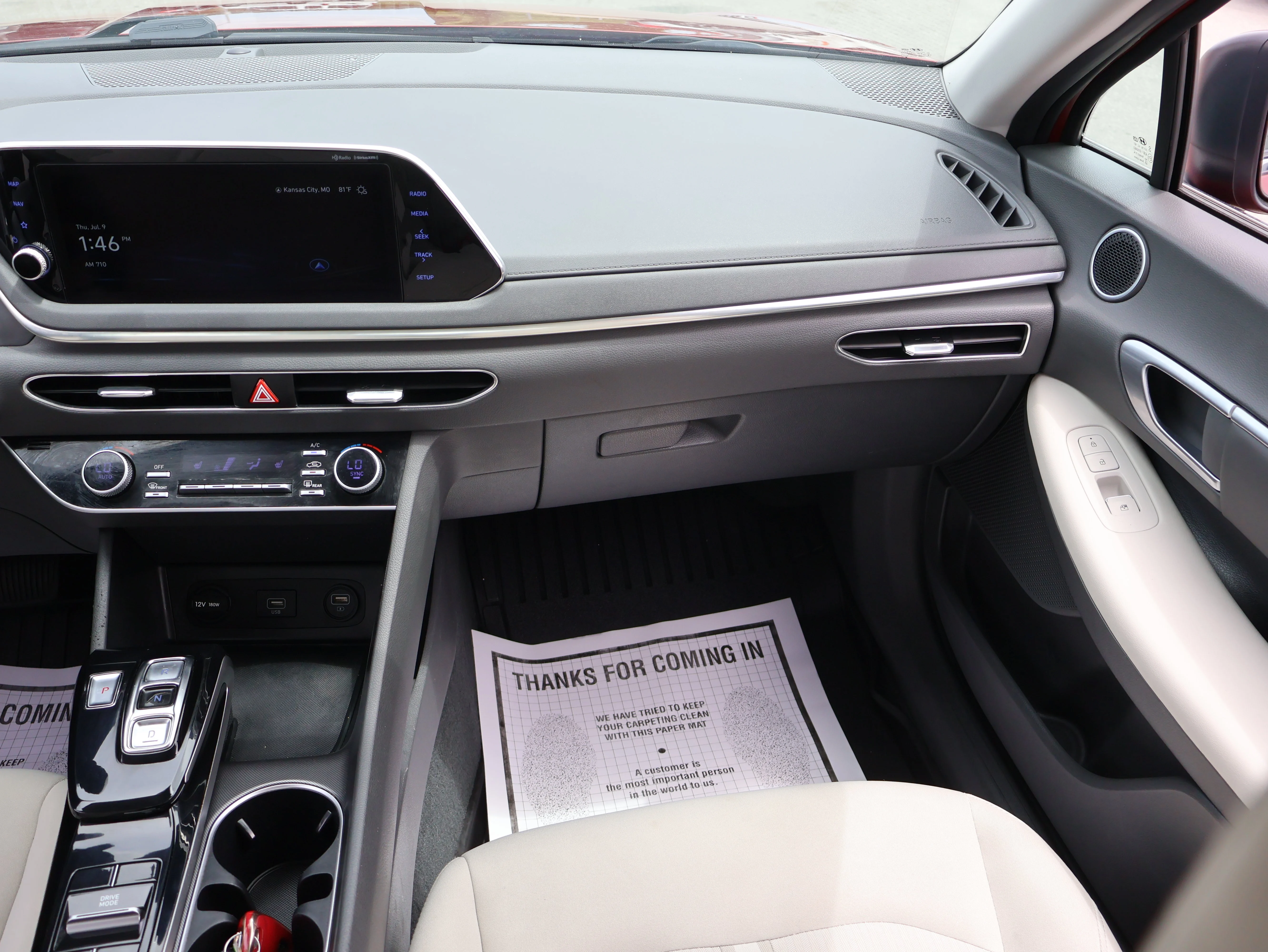 Used 2023 Ultimate Red Hyundai SEL image 13