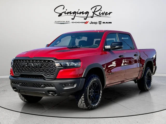 New 2026 Molten Red Pearl-Coat Exterior Paint RAM Rebel image 3