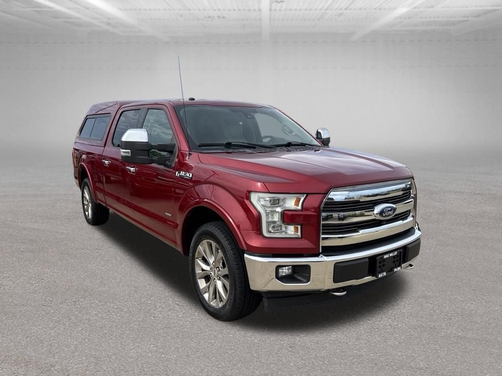 Used 2017 Ruby Red Metallic Tinted Clearcoat Ford Lariat image 7