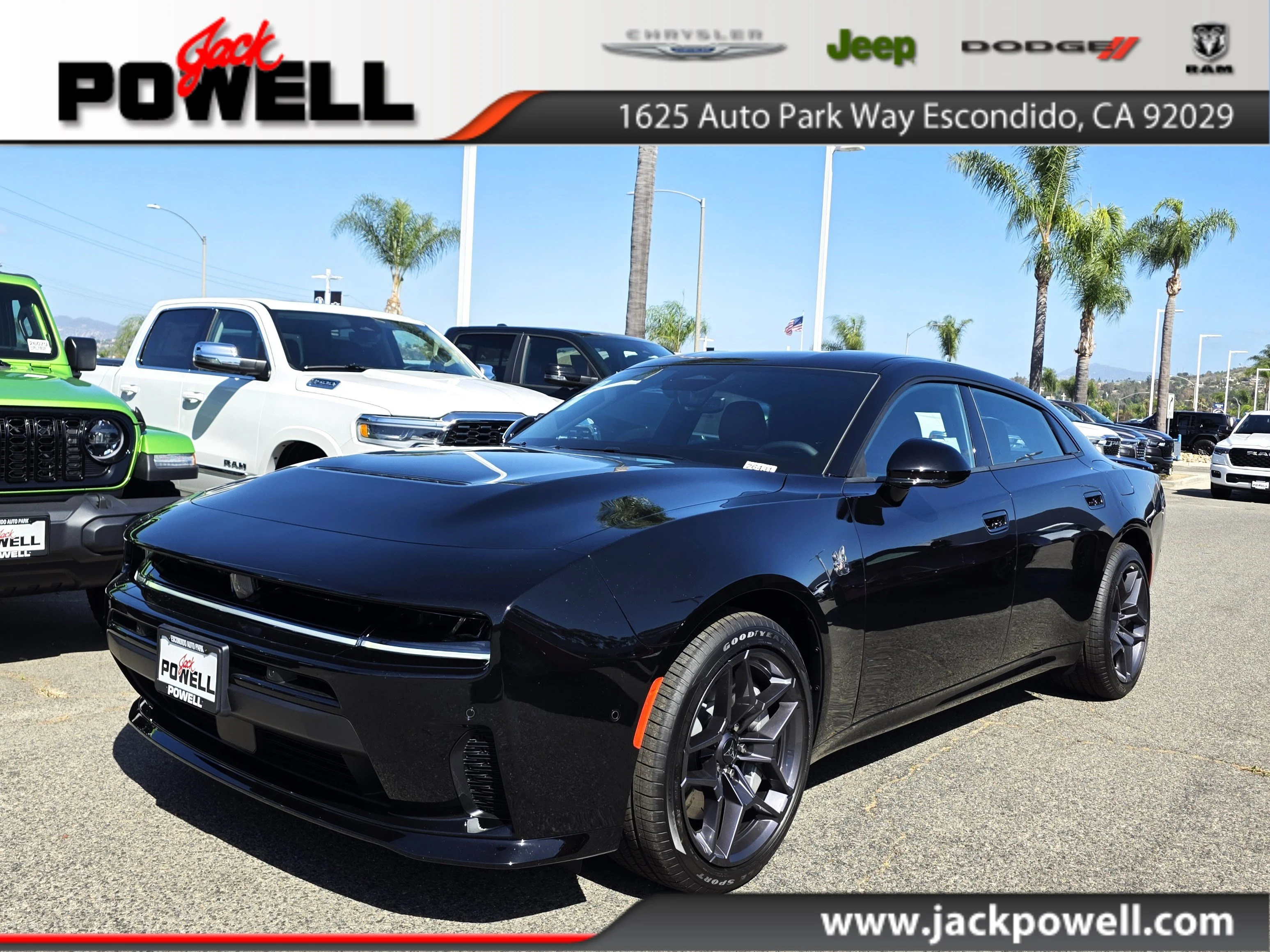 New 2026 Diamond Black Crystal Pearlcoat Dodge Scat Pack Plus image 1