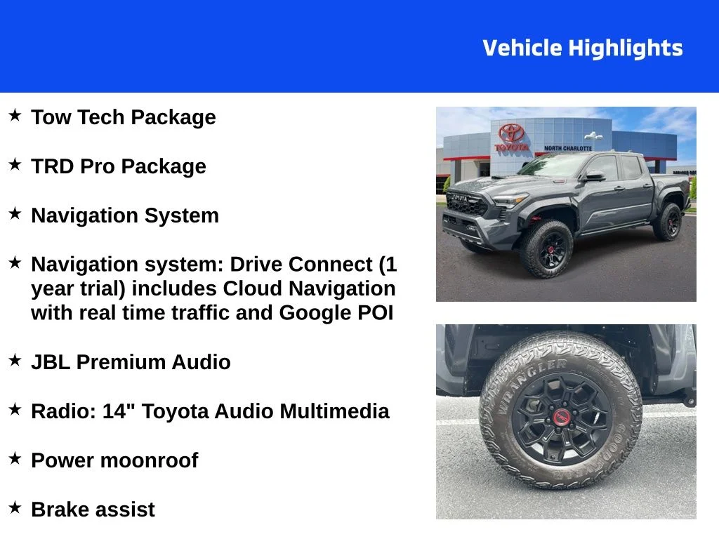 Certified Used 2025 Black Toyota TRD Pro image 4
