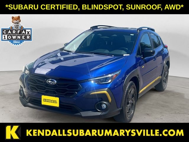 Certified Used 2025 Sapphire Blue Pearl Subaru Sport image 1