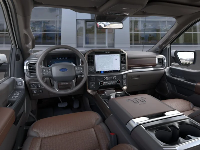 New 2026 Star White Metallic Tri-Coat Ford King Ranch image 47