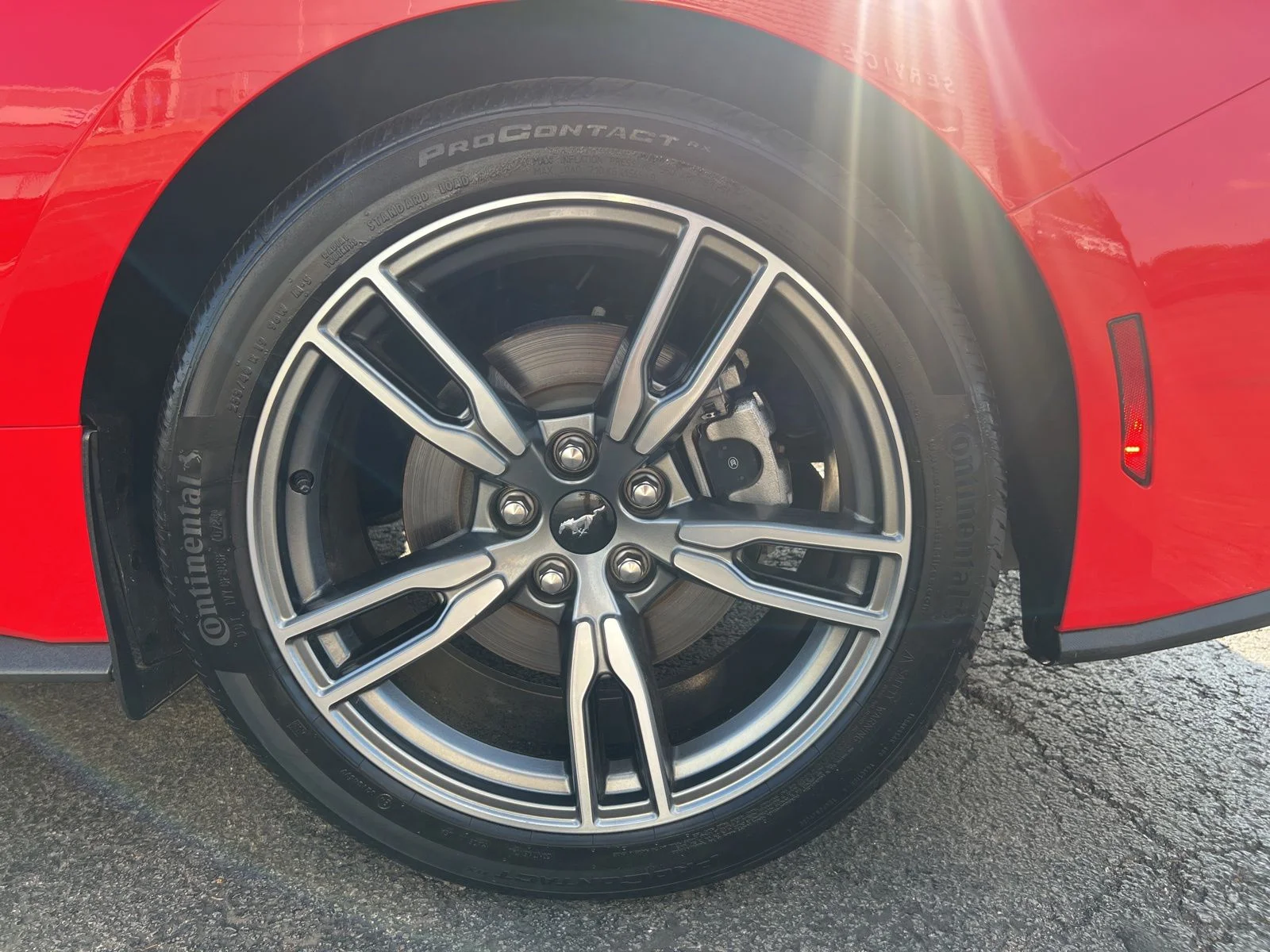 Used 2024 Red Ford EcoBoost image 20