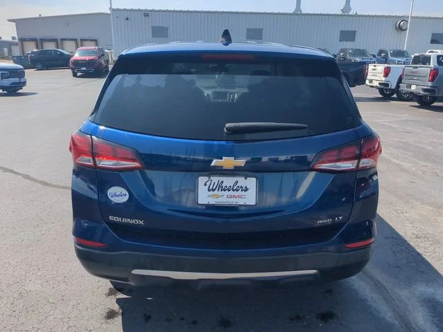 Used 2022 Blue Glow Metallic Chevrolet LT image 4