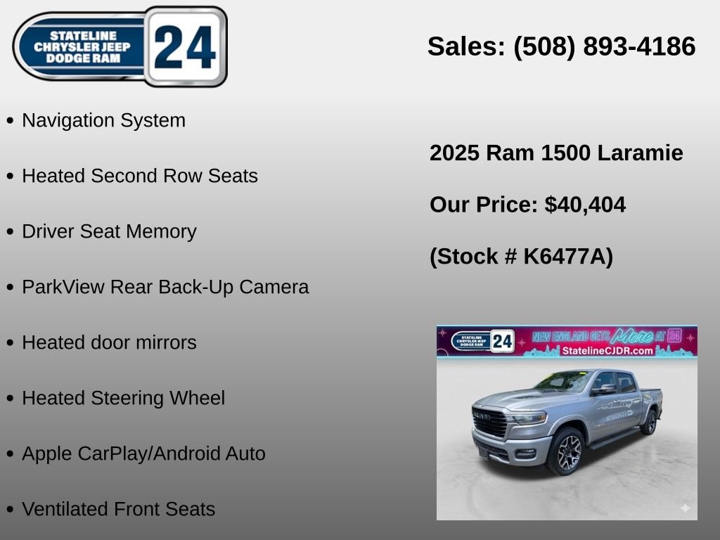 Used 2025 Silver Ram Laramie image 6