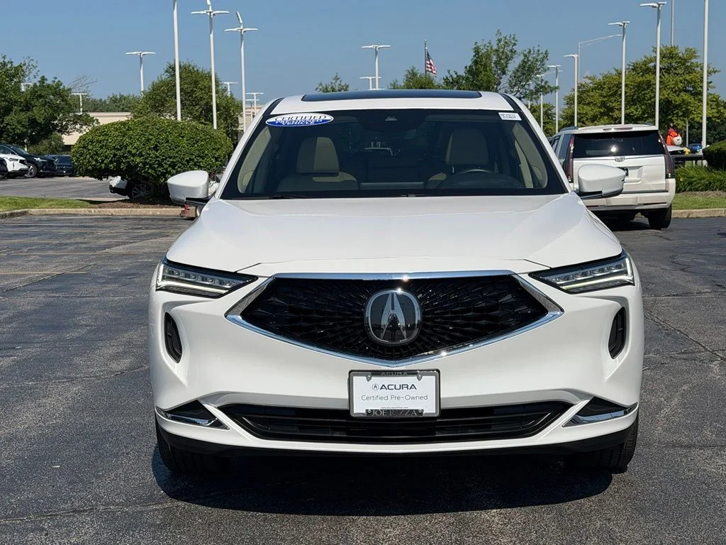 Certified Used 2023 White Acura 3.5L SH-AWD image 2