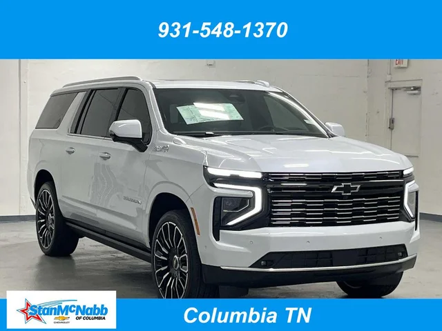 New 2026 Chevrolet Suburban High Country Four Wheel Drive SUV