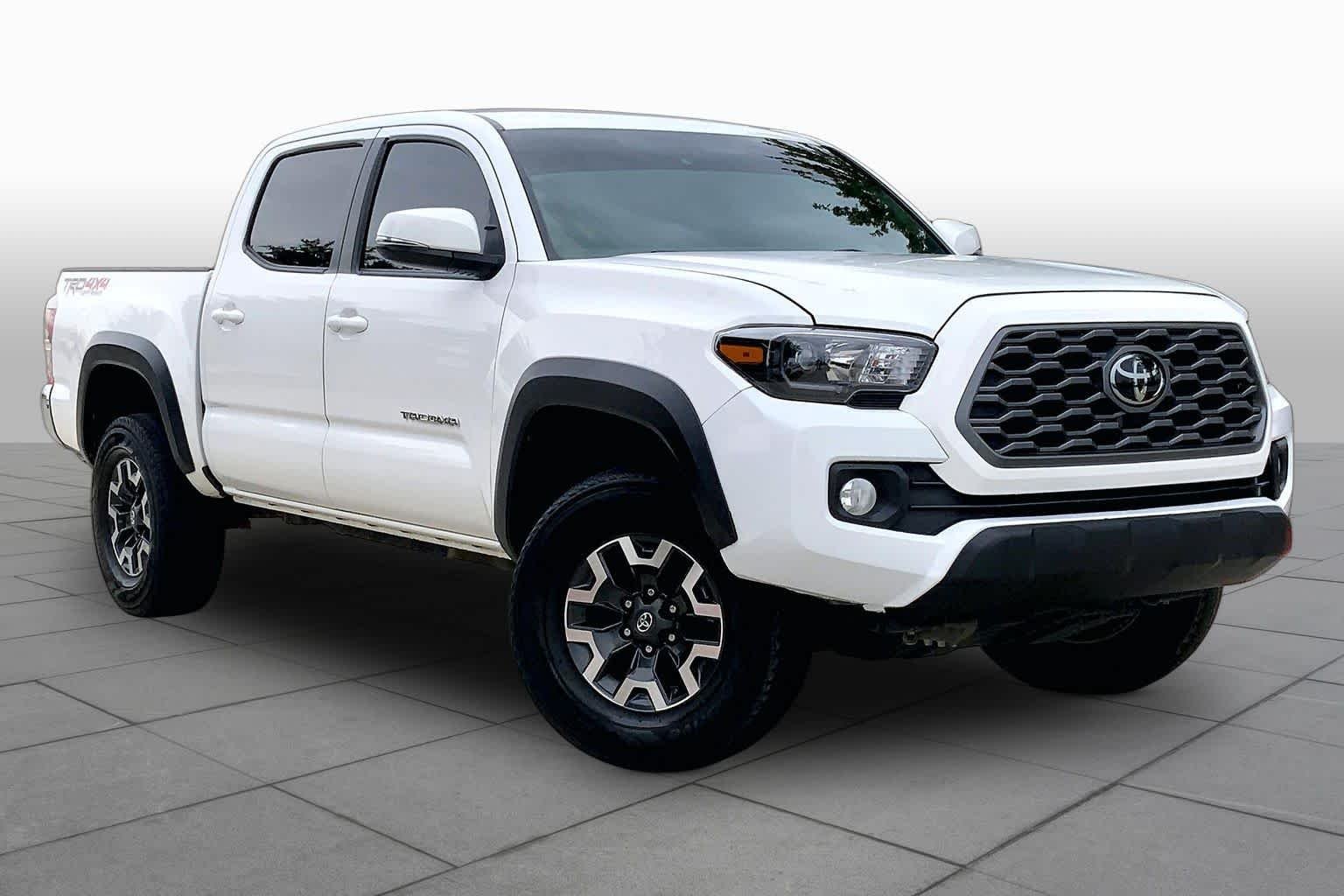 Used 2021 Super White Toyota TRD Off Road image 3