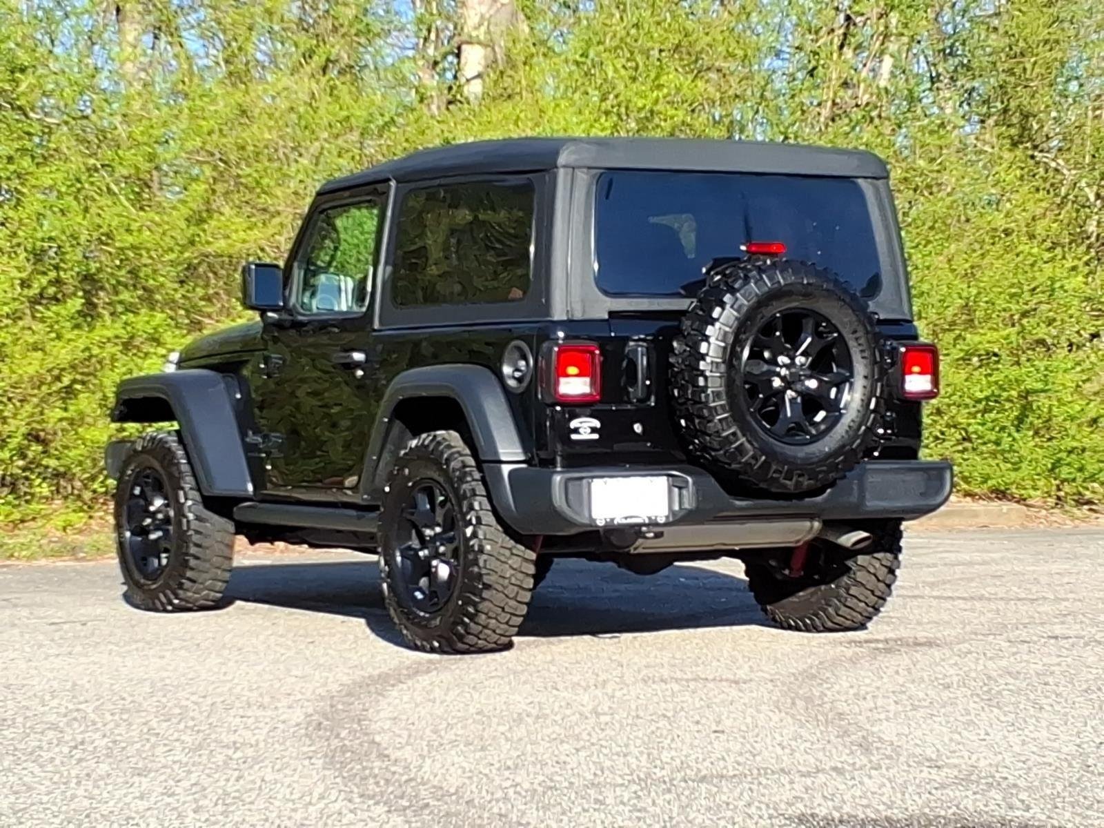 Used 2022 Black Clearcoat Jeep Willys Sport image 11