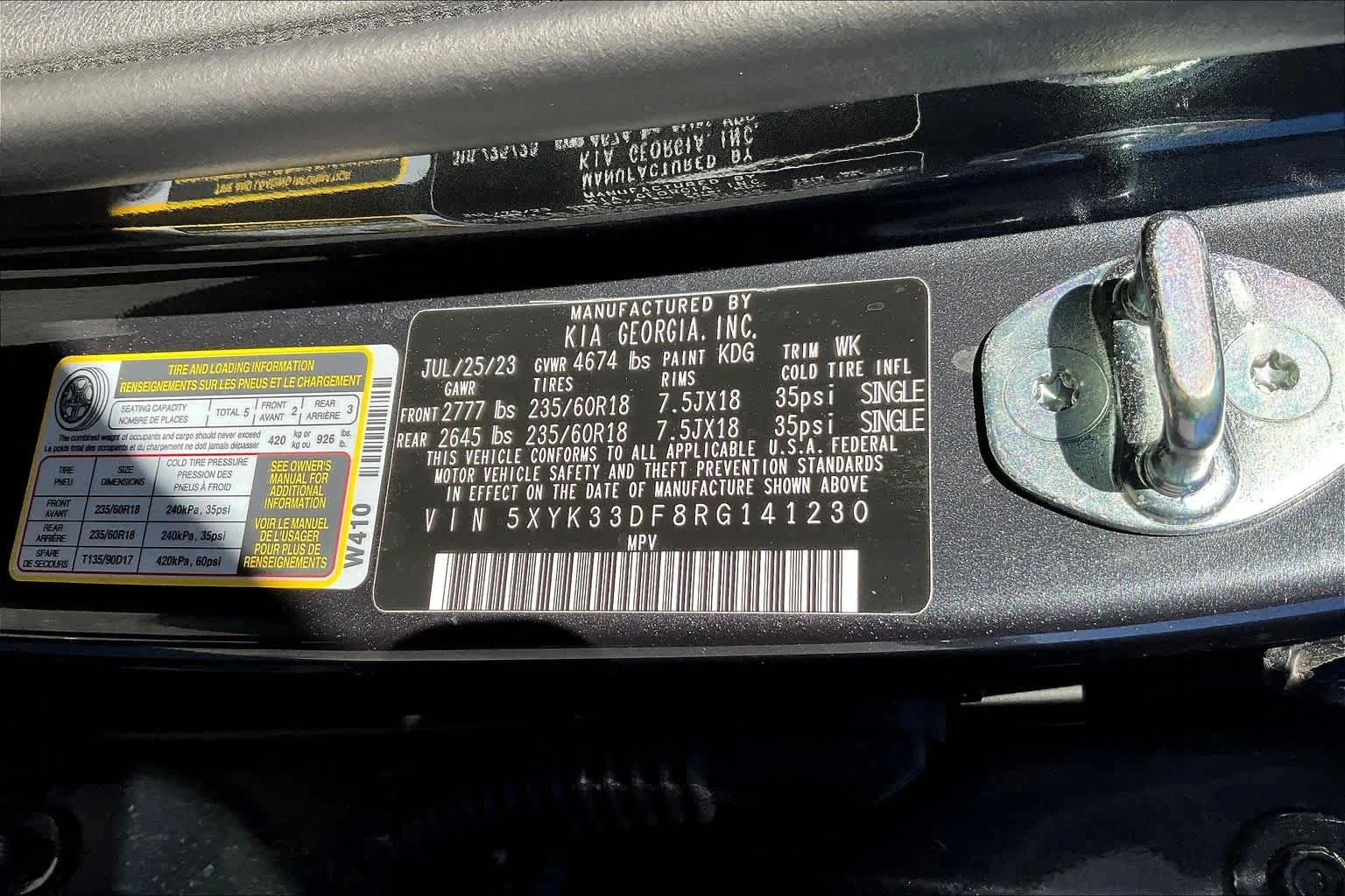 Used 2024 Gravity Gray Kia EX image 34