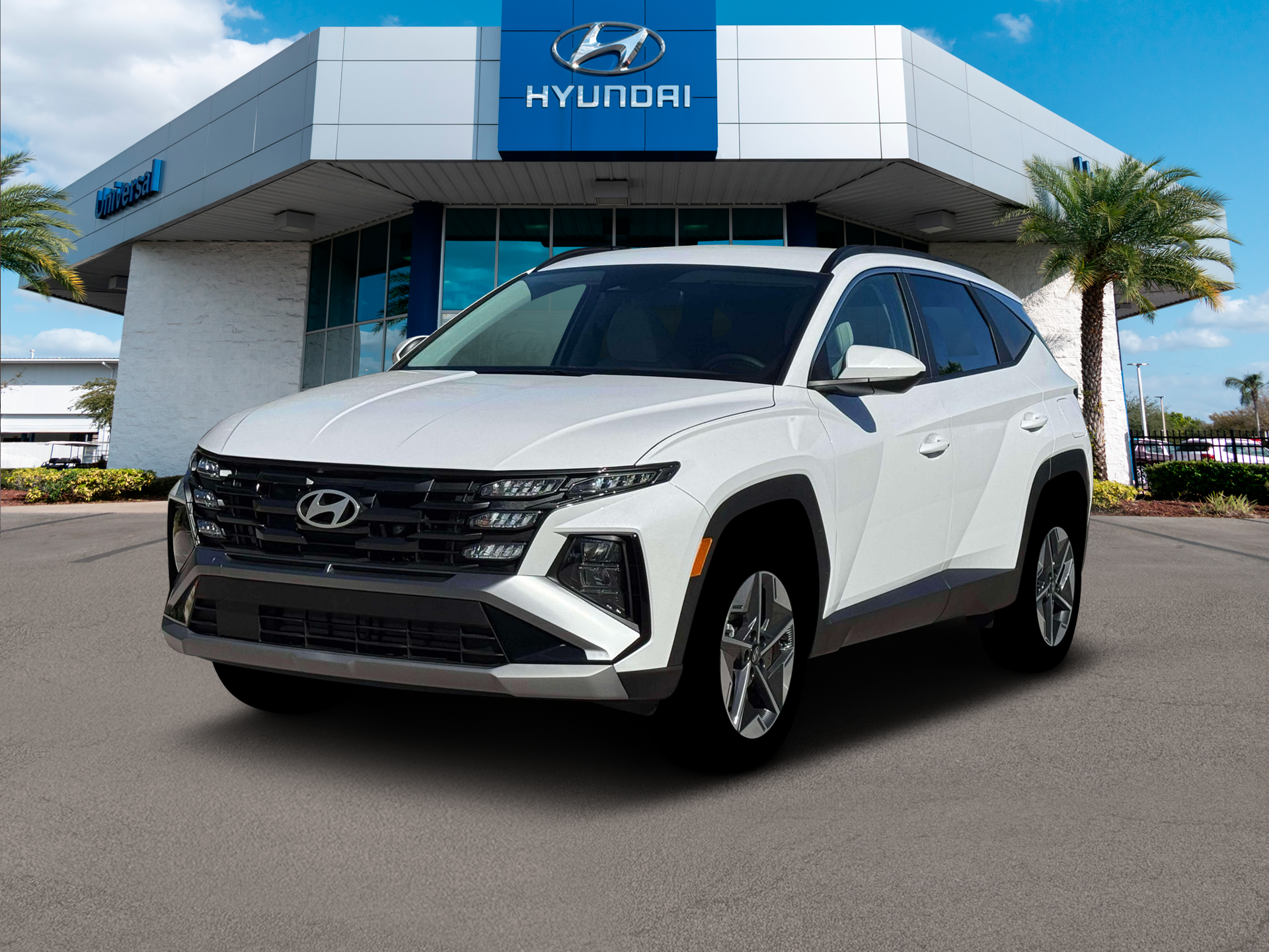 New 2026 White Hyundai SEL AWD image 1
