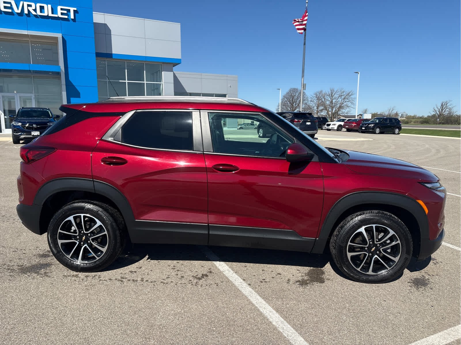 Used 2025 Chevrolet Trailblazer LT with VIN KL79MRSL3SB037541 for sale in Spring Valley, Minnesota