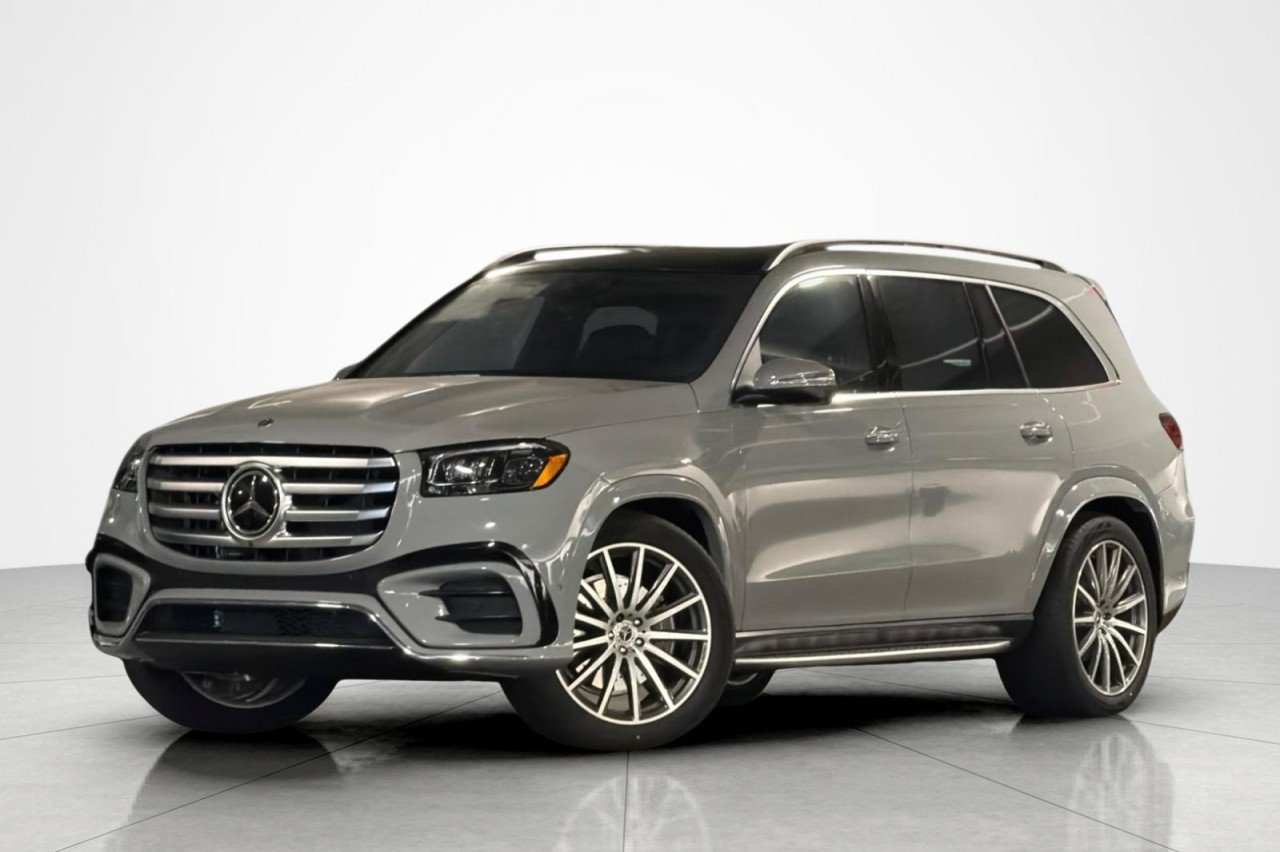 New 2026 MANUFAKTUR Alpine Grey Mercedes-Benz GLS 580 4MATIC® SUV image 1