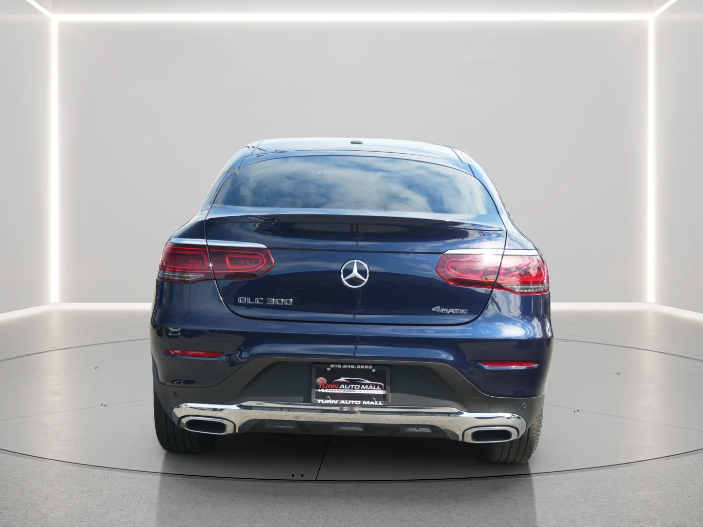 Used 2021 Lunar Blue Metallic Mercedes-Benz GLC 300 image 4