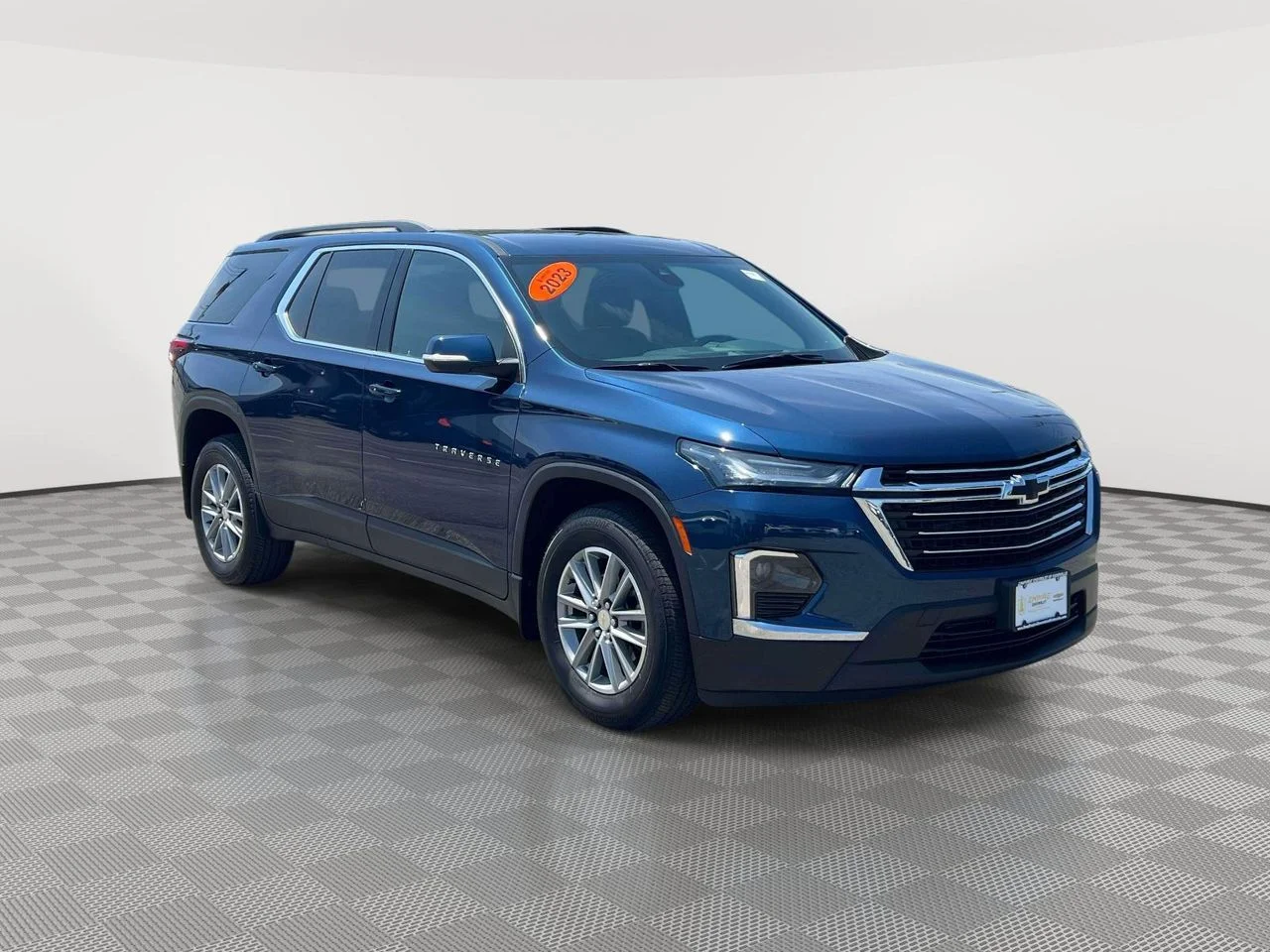 Used 2023 Northsky Blue Metallic Chevrolet AWD LT Cloth image 1