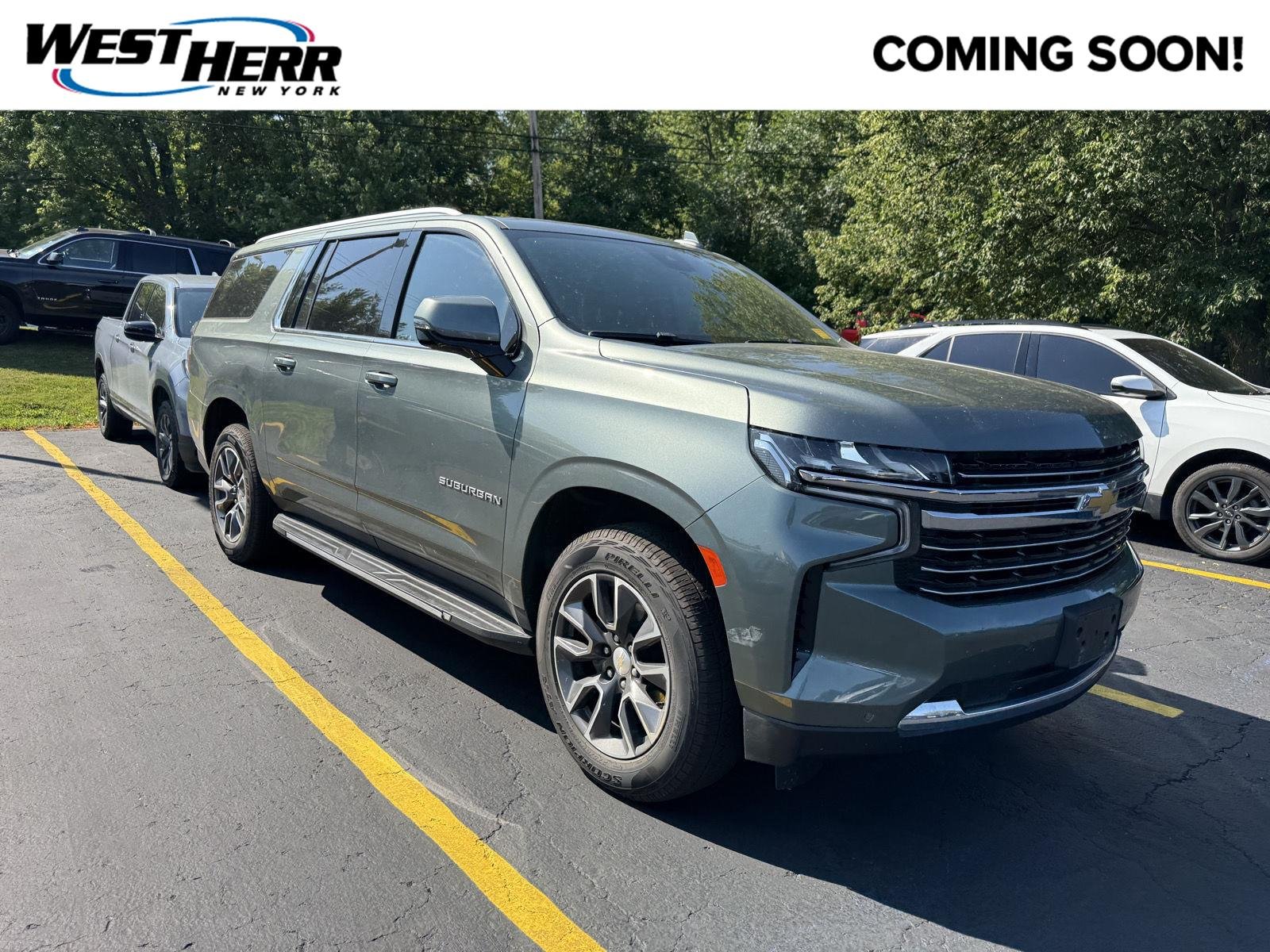 Used 2023 Silver Sage Metallic Chevrolet LT image 1