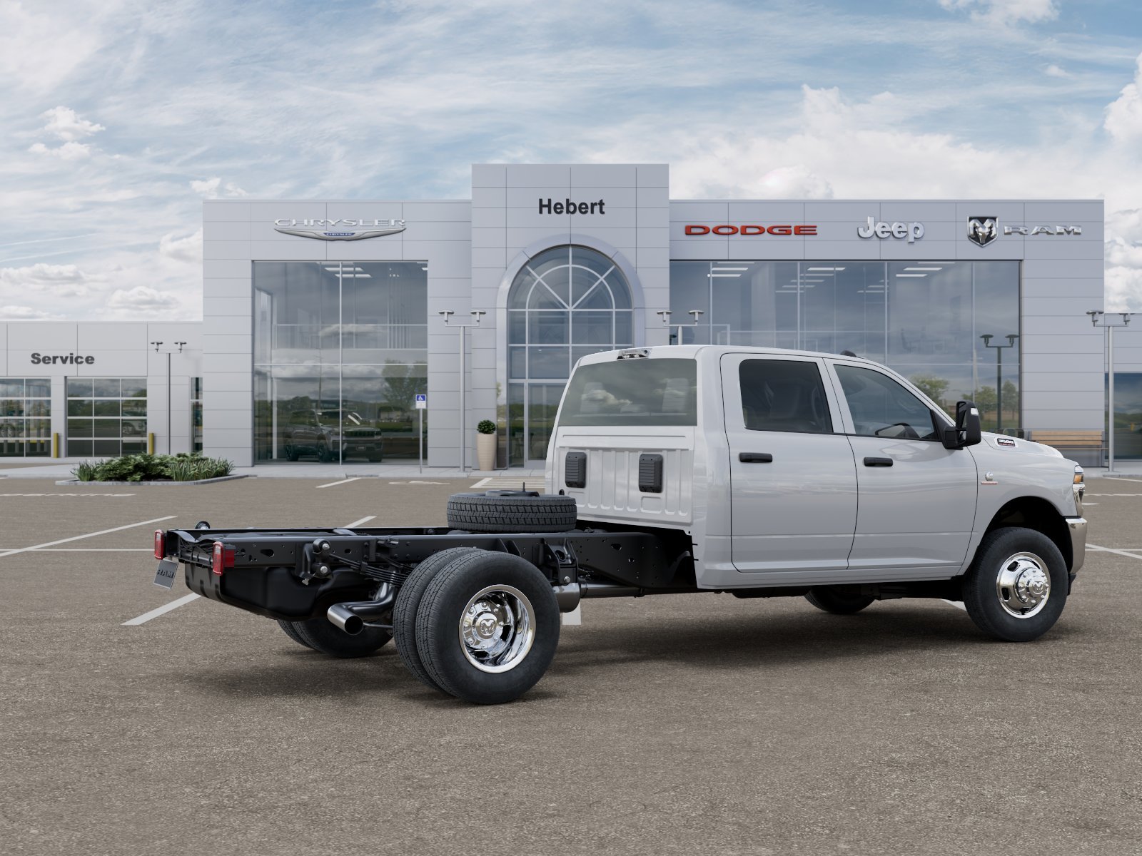 New 2026 Bright White Clear-Coat Exterior Paint RAM Tradesman image 14