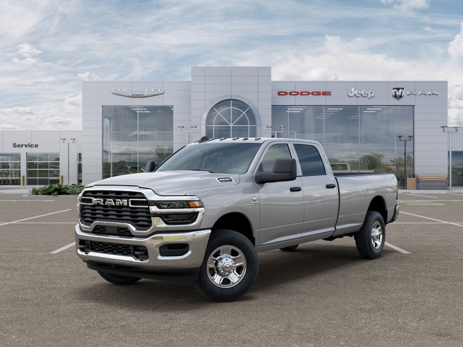 New 2026 Silver-Zynith Exterior Paint RAM Tradesman image 29