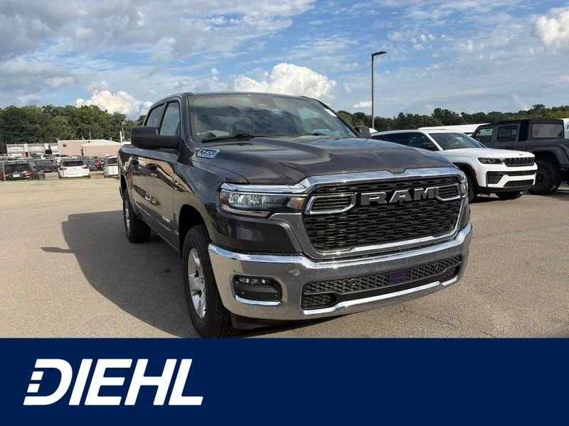 New 2026 Granite Crystal Metallic Clear-Coat Exterior Paint RAM Big Horn/Lone Star image 1