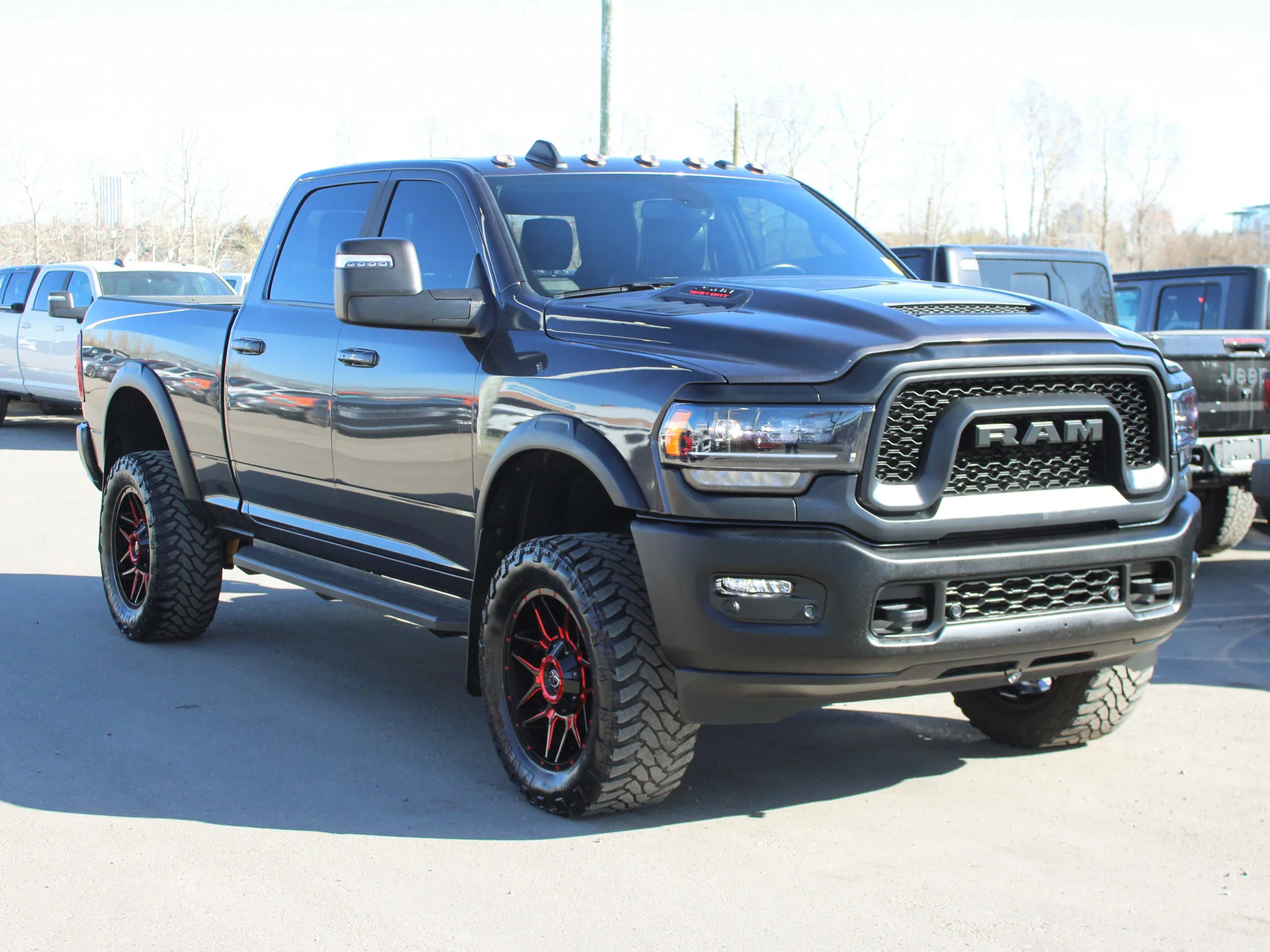 Certified Used 2024 Grey RAM Rebel * No Accidents | Cummins Diesel | Heated/Vented Seats | Lifted | Apple CarPlay | Remote Start image 9