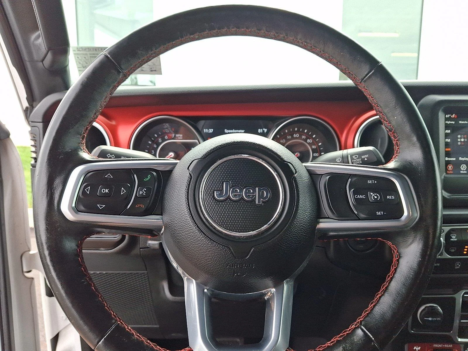 Used 2021 Bright White Clearcoat Jeep Unlimited Rubicon image 19