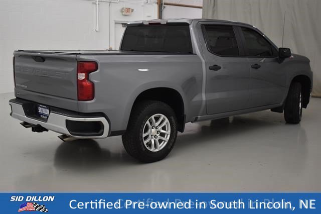 Certified Used 2021 Satin Steel Metallic Chevrolet Work Truck image 12