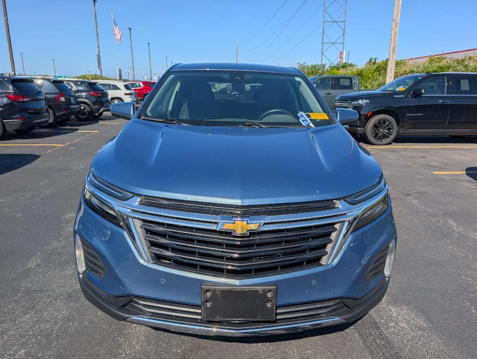 Used 2024 Lakeshore Blue Metallic Chevrolet LT image 2