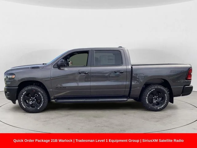 New 2026 Crystal Metallic Ram WARLOCK CREW CAB 4X4 5