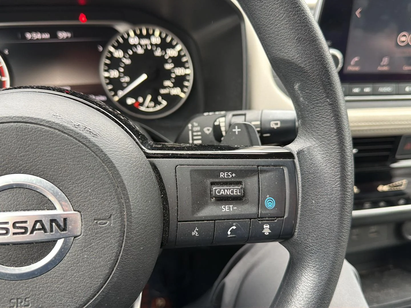 Used 2021 Caspian Blue Metallic Nissan SV image 12