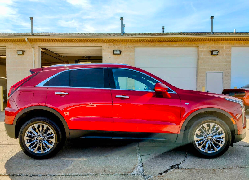Used 2024 Red Cadillac Premium Luxury image 5