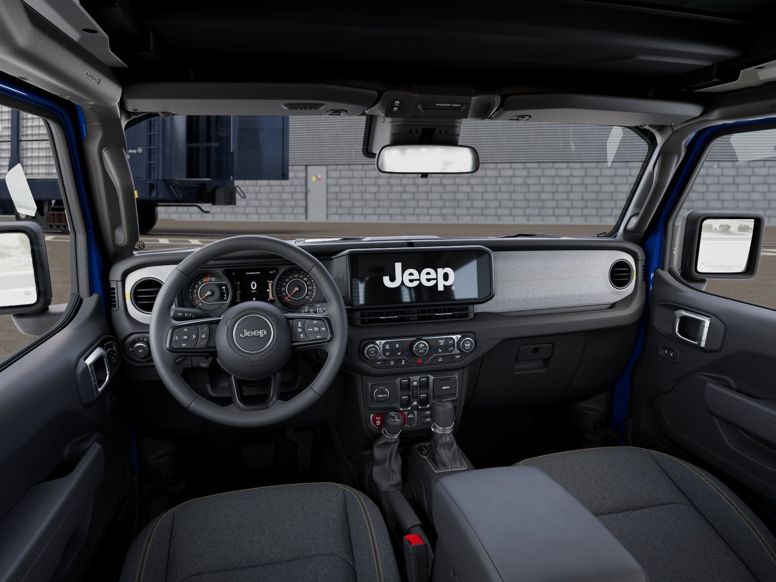New 2026 Hydro Blue Pearl-Coat Exterior Paint Jeep Willys image 8