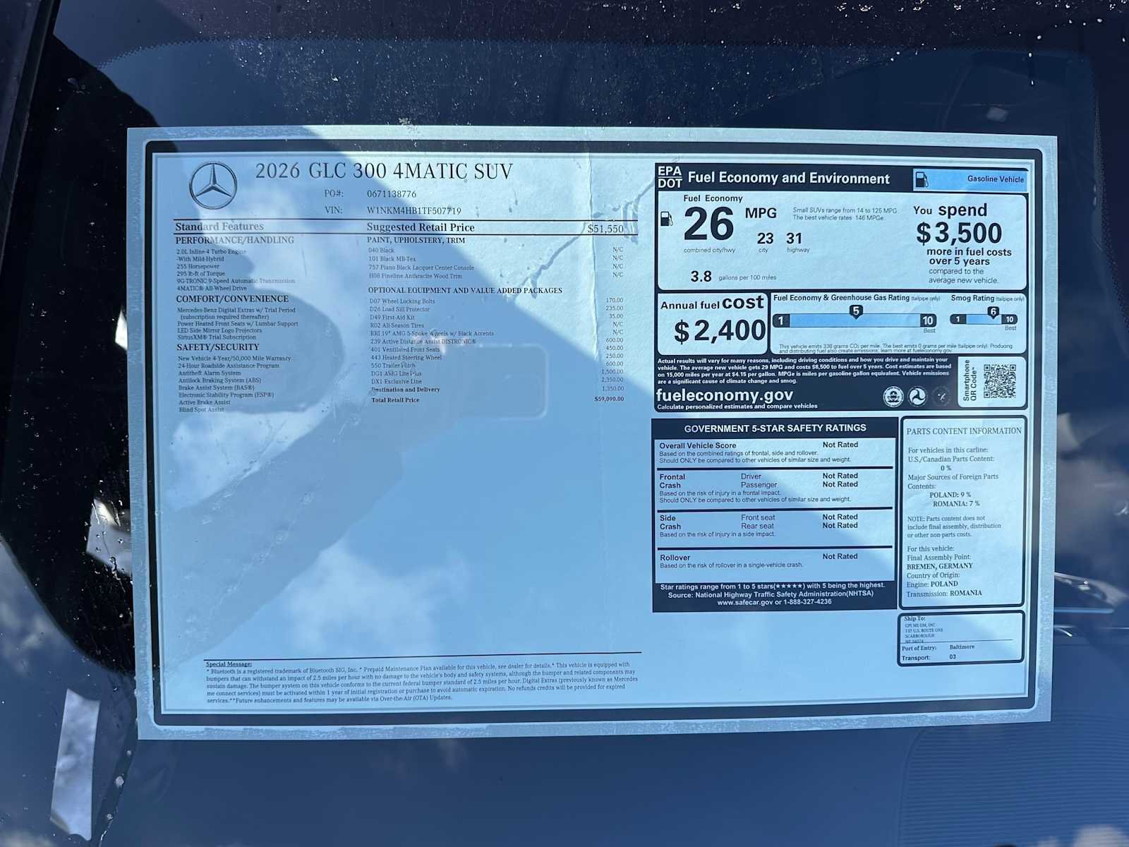 New 2026 Black Mercedes-Benz GLC 300 image 28