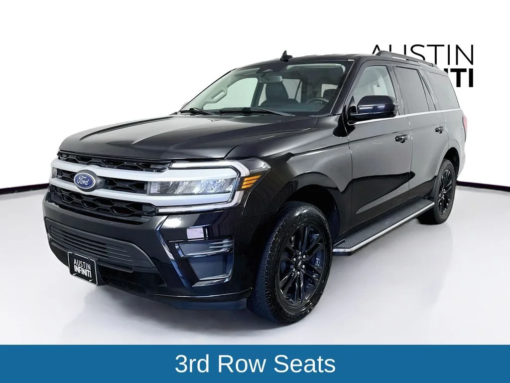 Used 2022 Black Ford XLT image 3