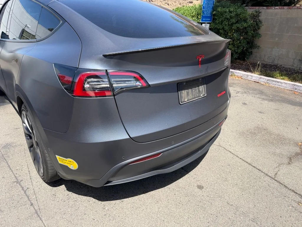 Used 2022 Gray Tesla Performance image 9
